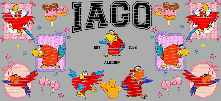 16oz Disney style-D-1166